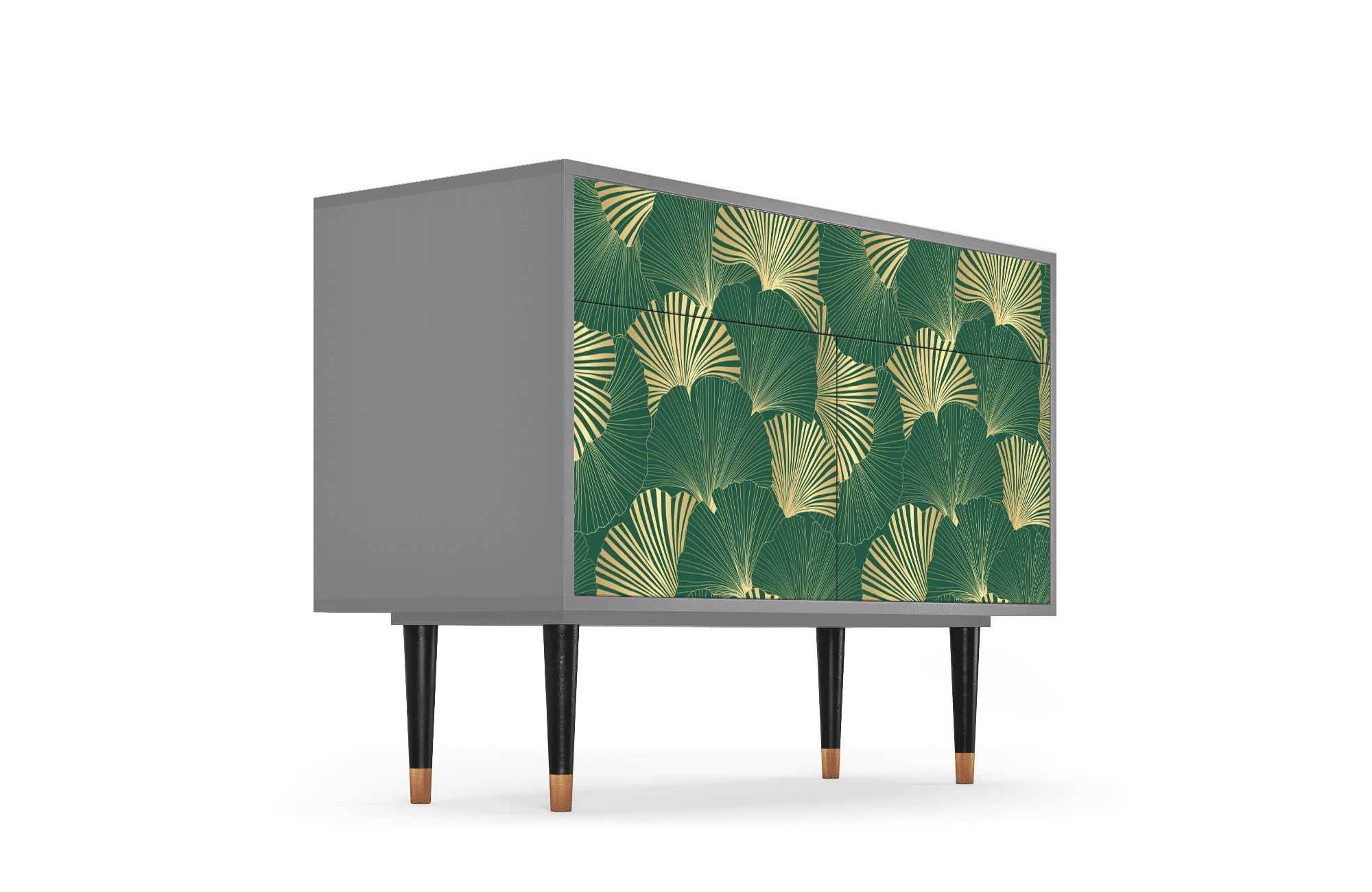 Sideboard – STORYZ – BS4 Gold Ginkgo – Grey Sideboard - STORYZ - BS4 Gold Ginkgo - Grey