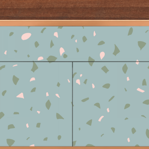 Sideboard - STORYZ - BS4 Blue Drops - Walnut