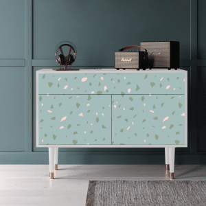 Sideboard - STORYZ - BS4 Blue Drops - White