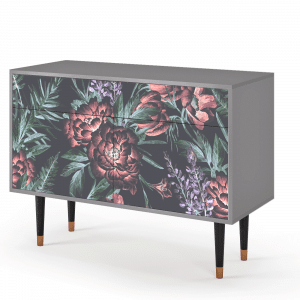 Sideboard - STORYZ - BS4 Dark Peonies - Grey