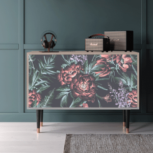 Sideboard - STORYZ - BS4 Dark Peonies - Latte