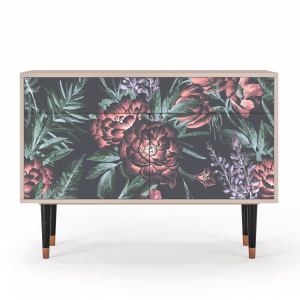 Sideboard - STORYZ - BS4 Dark Peonies - Latte