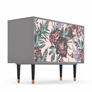 Sideboard - STORYZ - BS4 Peach Peonies - Grey
