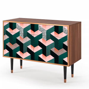 Sideboard - STORYZ - BS4 Geometric Madness - Walnut