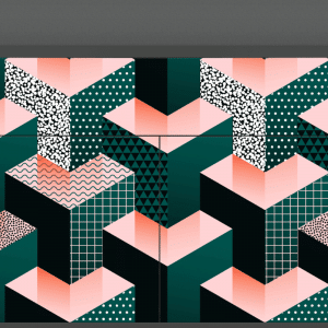 Sideboard - STORYZ - BS4 Geometric Madness - Antracite