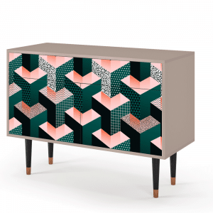 Sideboard - STORYZ - BS4 Geometric Madness - Latte