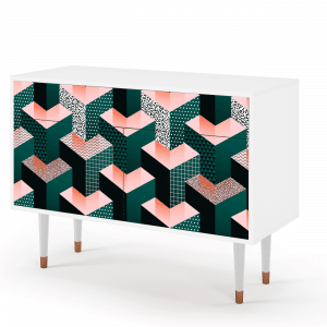 Sideboard - STORYZ - BS4 Geometric Madness - White
