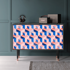 Sideboard - STORYZ - BS4 Pinky Squares - Antracite