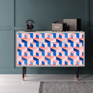Sideboard - STORYZ - BS4 Pinky Squares - Sand