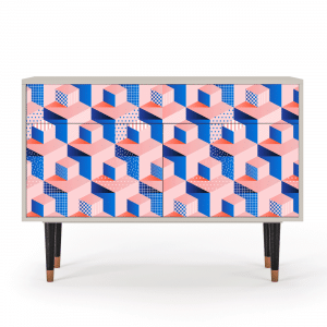 Sideboard - STORYZ - BS4 Pinky Squares - Sand