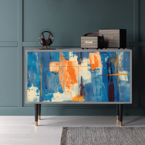 Sideboard - STORYZ - BS4 Abstract Expressionism - Grey