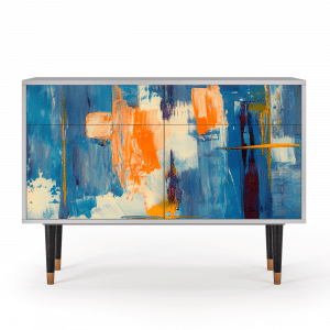 Sideboard - STORYZ - BS4 Abstract Expressionism - Grey