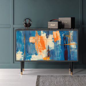 Sideboard - STORYZ - BS4 Abstract Expressionism - Antracite