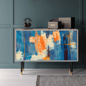 Sideboard - STORYZ - BS4 Abstract Expressionism - Latte