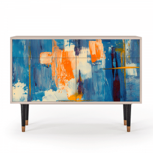 Sideboard - STORYZ - BS4 Abstract Expressionism - Latte