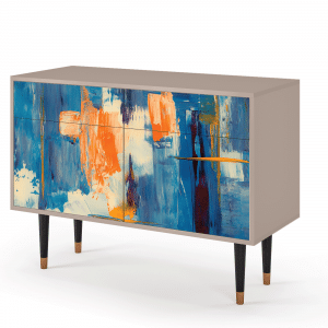 Sideboard - STORYZ - BS4 Abstract Expressionism - Latte