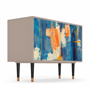 Sideboard - STORYZ - BS4 Abstract Expressionism - Latte