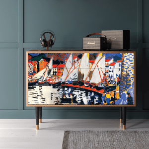 Sideboard - STORYZ - BS4 Le Séchage des voiles  - Walnut