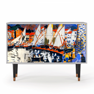 Sideboard - STORYZ - BS4 Le Séchage des voiles  - Grey