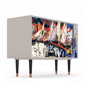 Sideboard - STORYZ - BS4 Le Séchage des voiles  - Sand