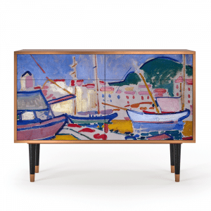 Sideboard - STORYZ - BS4 The Port of Collioure
 - Walnut
