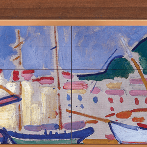 Sideboard - STORYZ - BS4 The Port of Collioure
 - Walnut