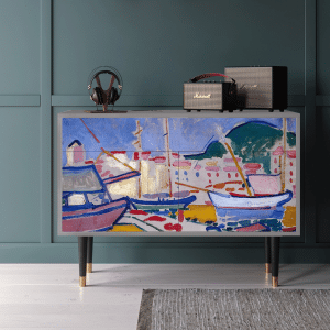 Sideboard - STORYZ - BS4 The Port of Collioure
 - Grey