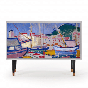 Sideboard - STORYZ - BS4 The Port of Collioure
 - Grey