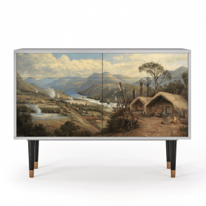 Sideboard - STORYZ - BS4 View Across the Plains  - Grey