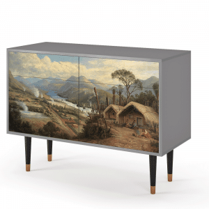 Sideboard - STORYZ - BS4 View Across the Plains  - Grey