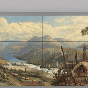 Sideboard - STORYZ - BS4 View Across the Plains  - Grey
