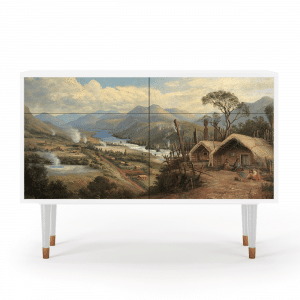 Sideboard - STORYZ - BS4 View Across the Plains  - White