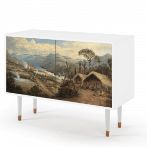 Sideboard - STORYZ - BS4 View Across the Plains  - White