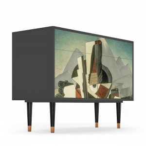 Sideboard - STORYZ - BS4 The Cubist Paintings  - Antracite