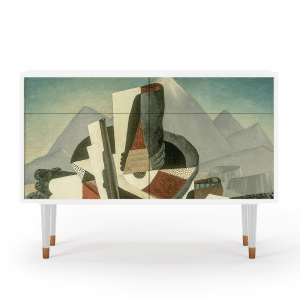 Sideboard - STORYZ - BS4 The Cubist Paintings  - White