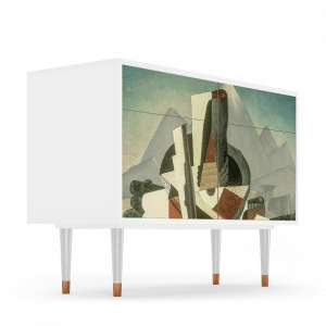 Sideboard - STORYZ - BS4 The Cubist Paintings  - White