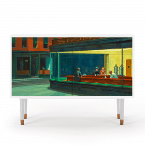 Sideboard - STORYZ - BS4 Nighthawks by Hopper - White