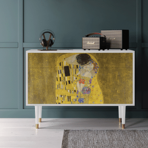 Sideboard - STORYZ - BS4 The Kiss by Klimt  - White