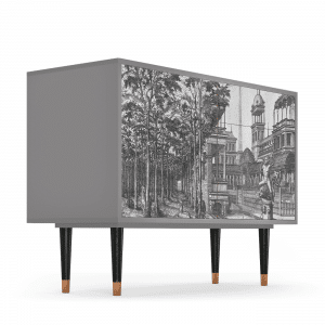Sideboard - STORYZ - BS4 View of the Piazza - Grey