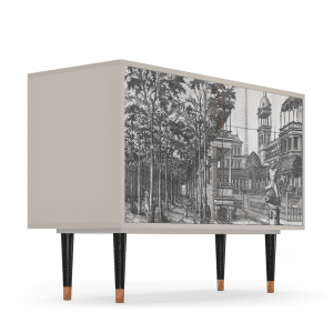 Sideboard - STORYZ - BS4 View of the Piazza - Sand