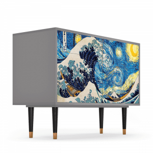 Sideboard - STORYZ - BS4 Great Wave - Grey