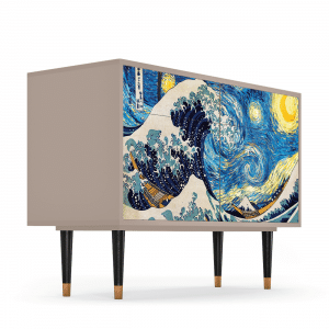 Sideboard - STORYZ - BS4 Great Wave - Latte