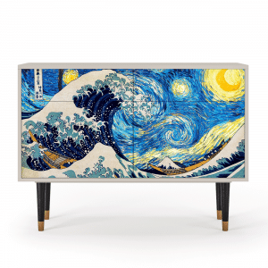 Sideboard - STORYZ - BS4 Great Wave - Sand