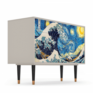 Sideboard - STORYZ - BS4 Great Wave - Sand