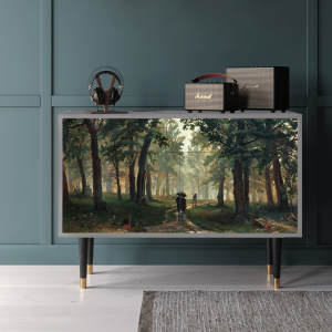 Sideboard - STORYZ - BS4  Rain in the Oak Forest - Grey