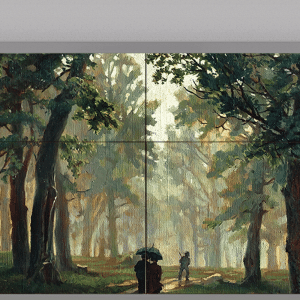 Sideboard - STORYZ - BS4  Rain in the Oak Forest - Grey