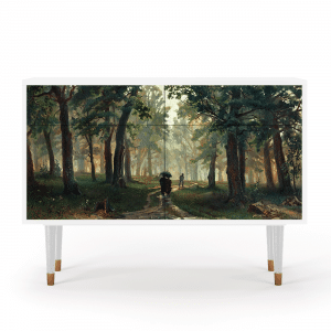 Sideboard - STORYZ - BS4  Rain in the Oak Forest - White