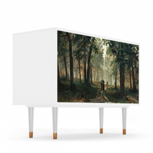 Sideboard - STORYZ - BS4  Rain in the Oak Forest - White