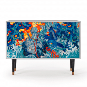Sideboard - STORYZ - BS4 The Girl - James Jean - Grey