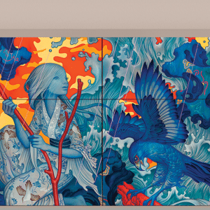 Sideboard - STORYZ - BS4 The Girl - James Jean - Latte